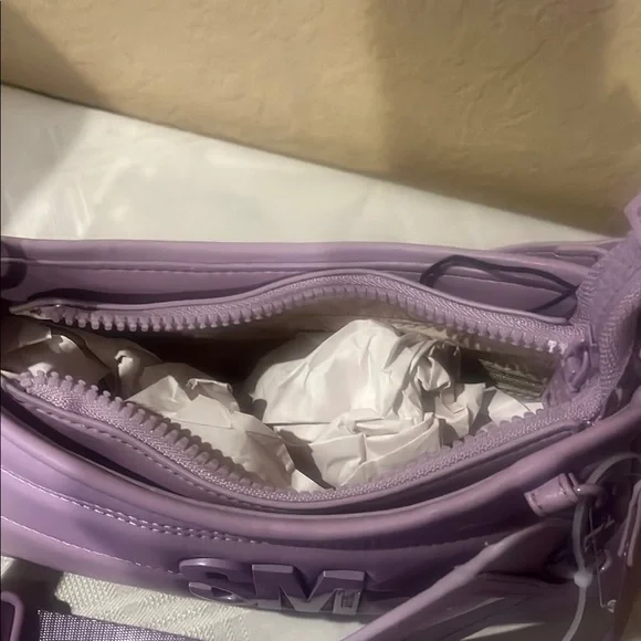 Purple Shoulder Bag Set with Elegant Design - Picture 3 of 4